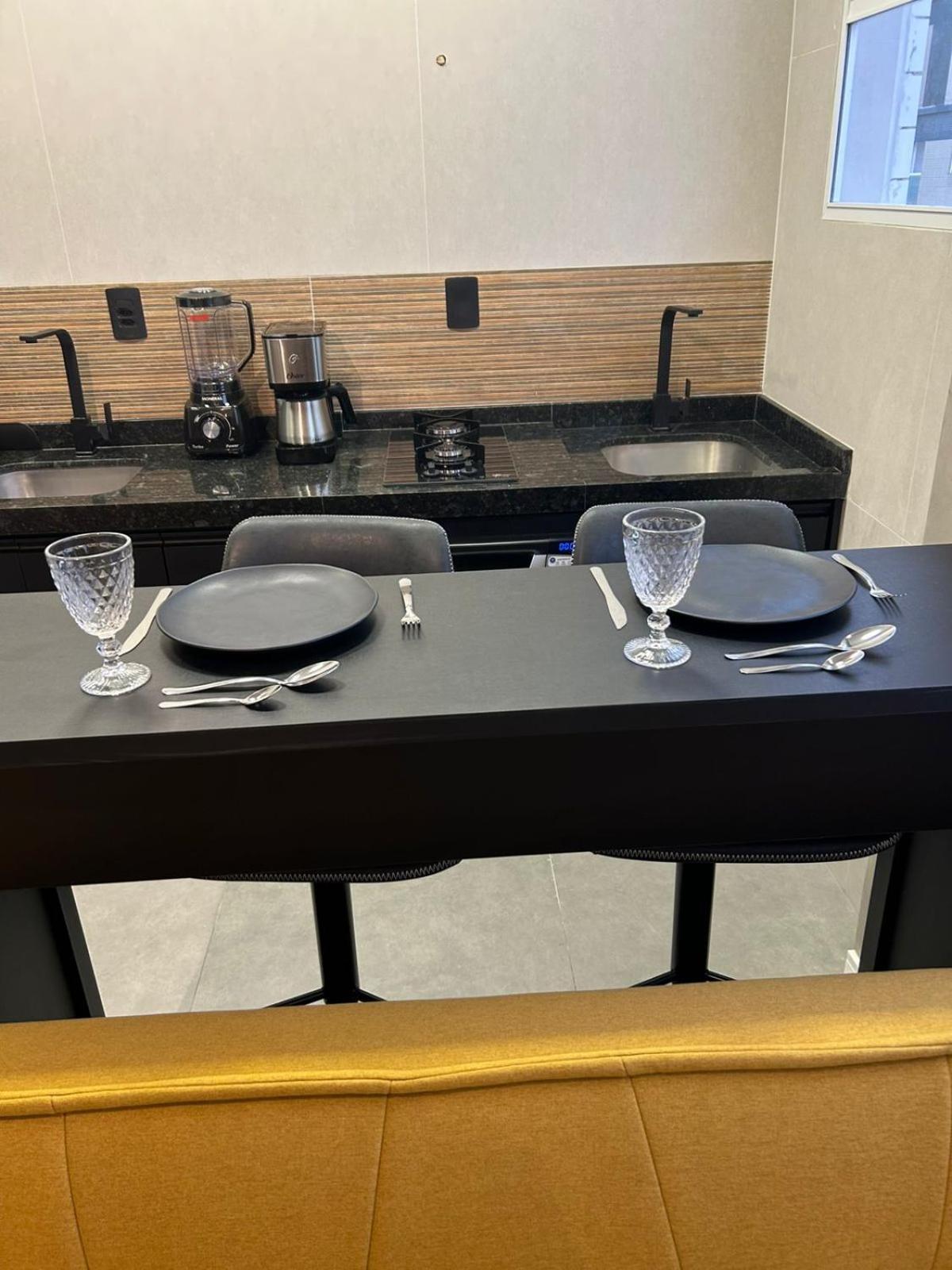 Apartamento Frente A Praia Do Embare Santos 외부 사진