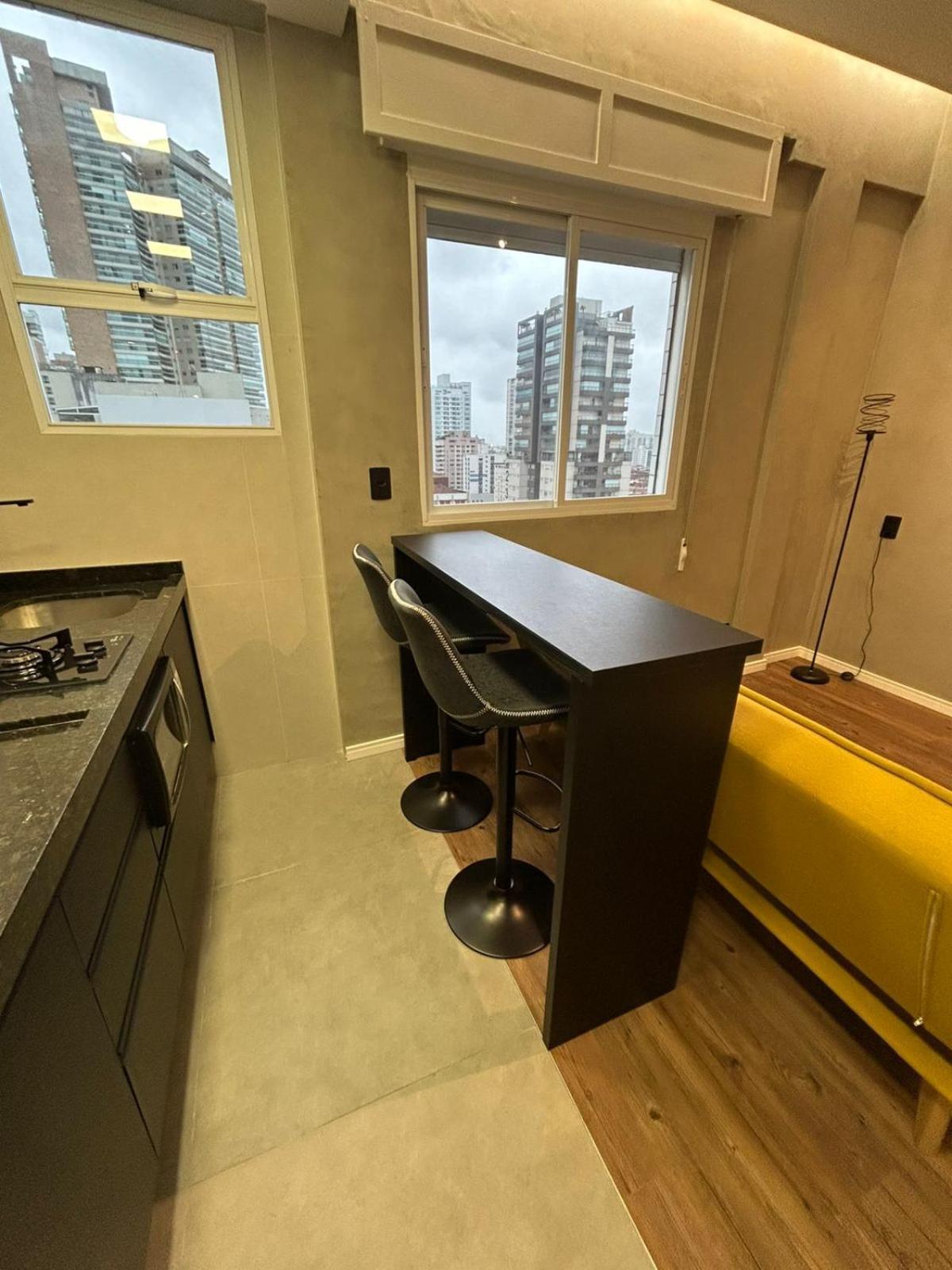 Apartamento Frente A Praia Do Embare Santos 외부 사진