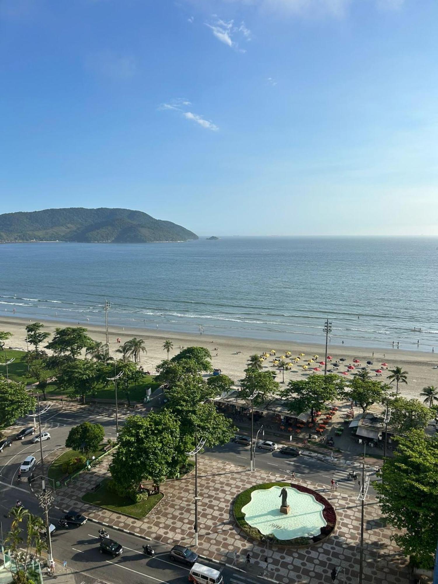 Apartamento Frente A Praia Do Embare Santos 외부 사진