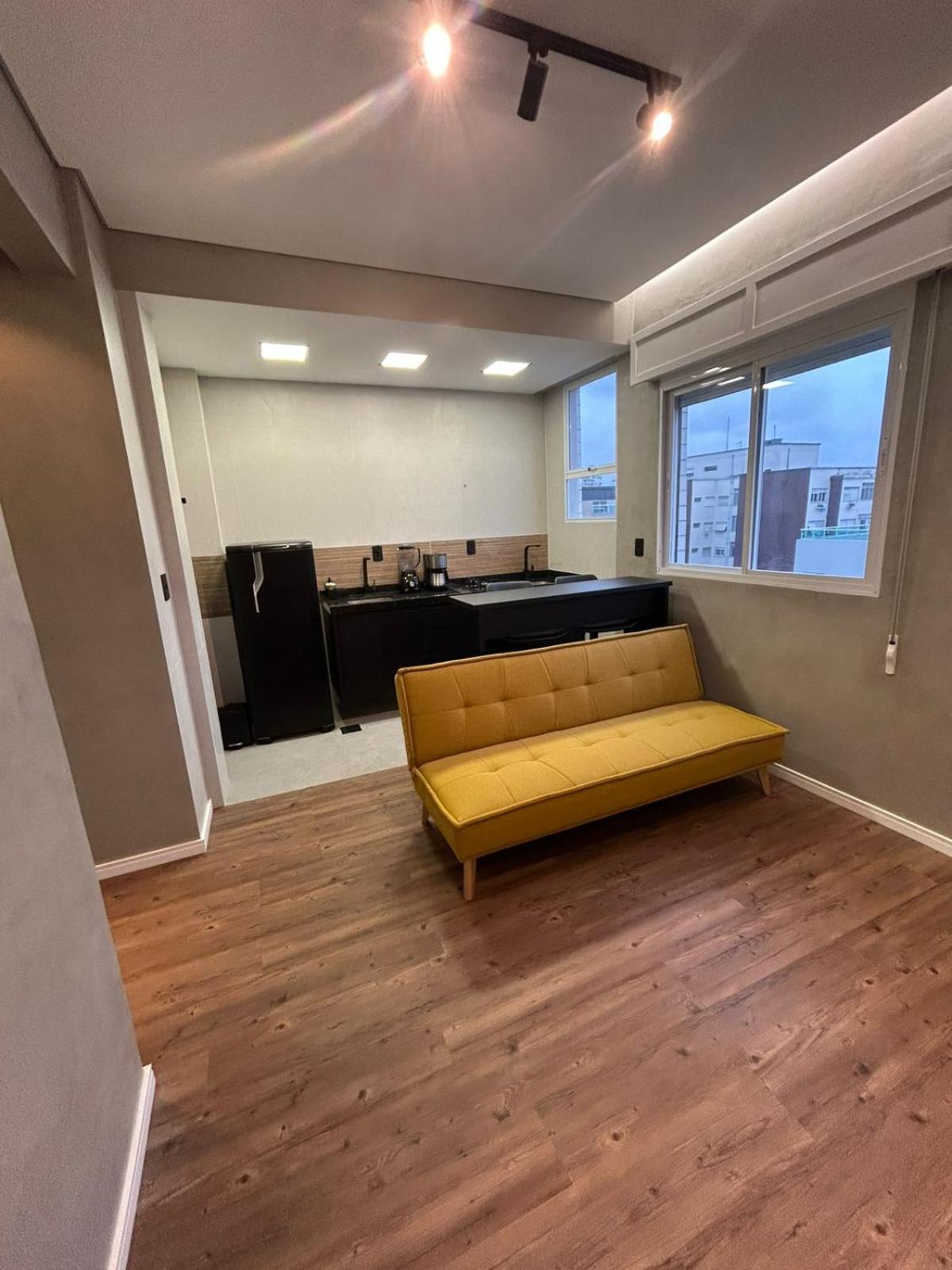 Apartamento Frente A Praia Do Embare Santos 외부 사진