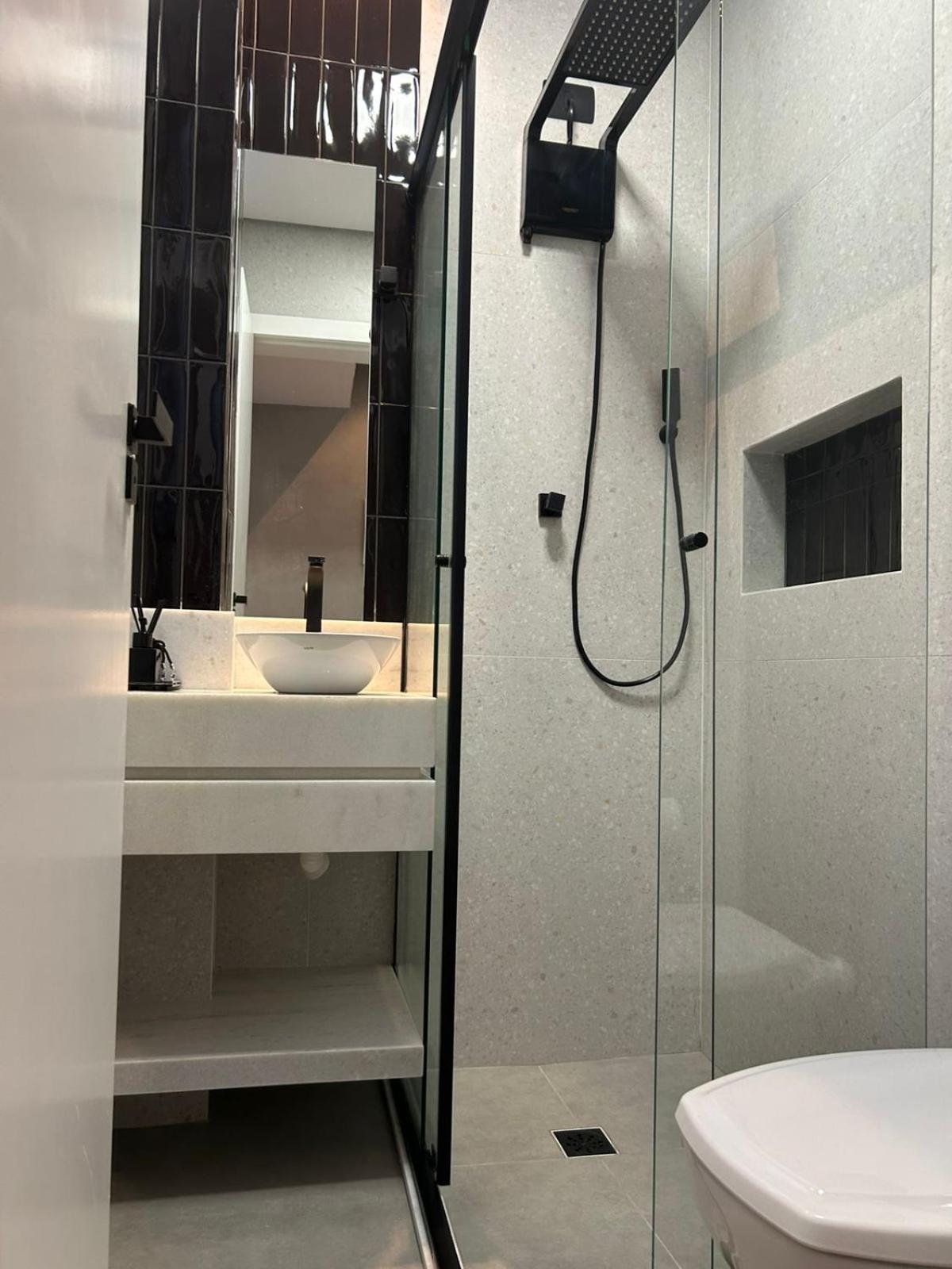 Apartamento Frente A Praia Do Embare Santos 외부 사진